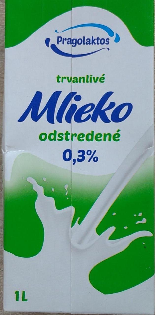 Fotografie - Trvanlivé mléko odstředěné 0,3% Pragolaktos