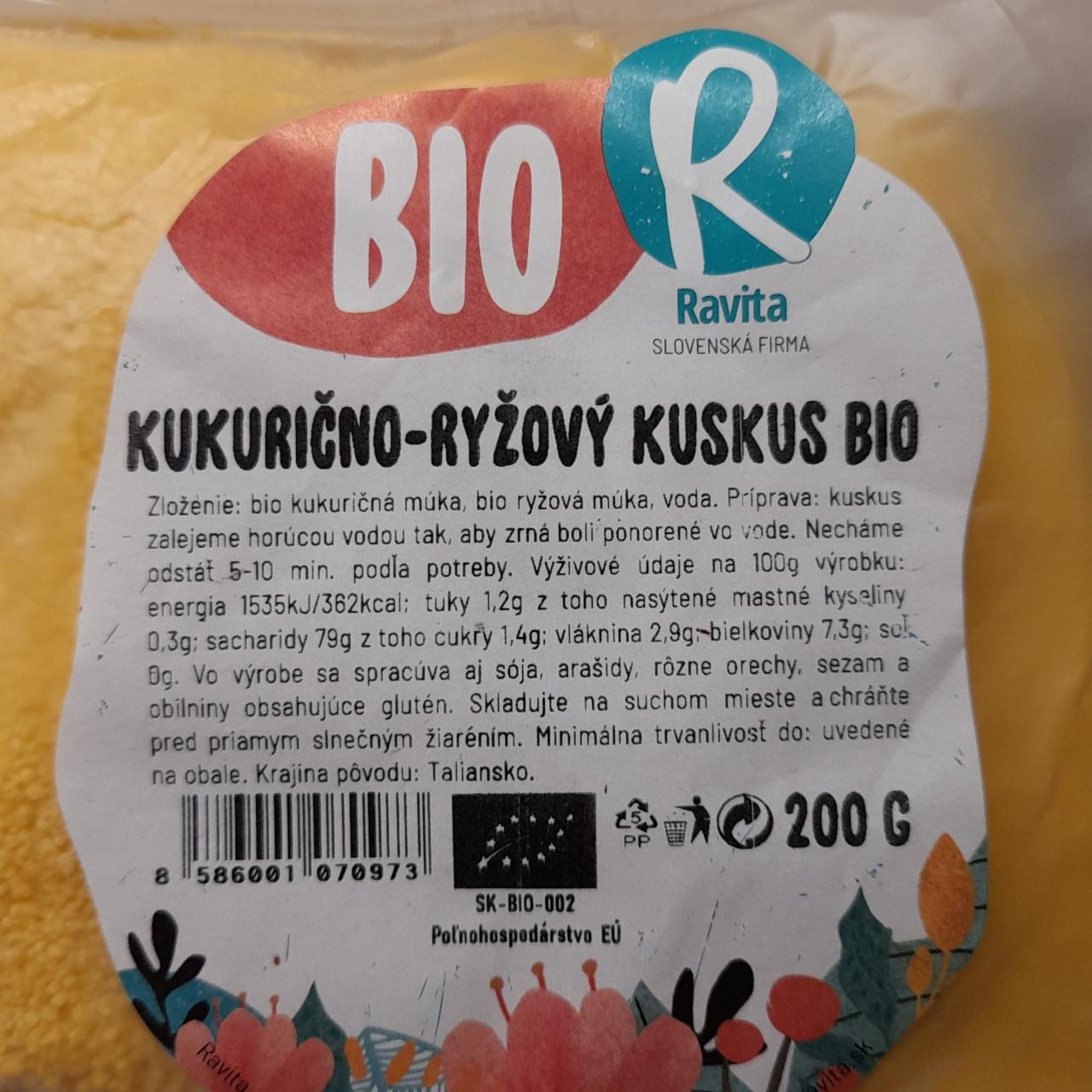 Fotografie - Kukurično - Ryžový kuskus bio Ravita