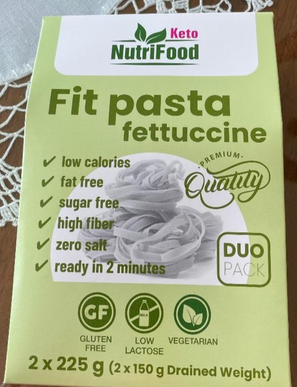 Fotografie - Fit pasta fettuccine NutriFood