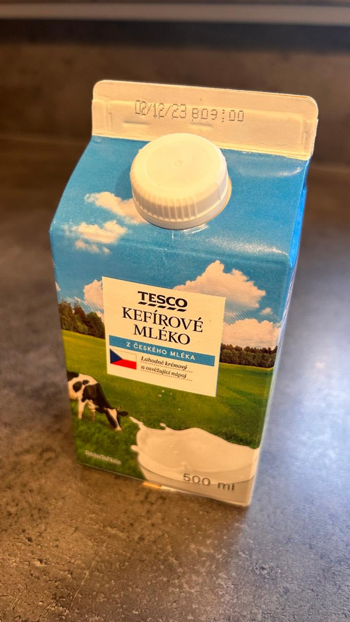 Fotografie - kefírové mlieko Tesco Value