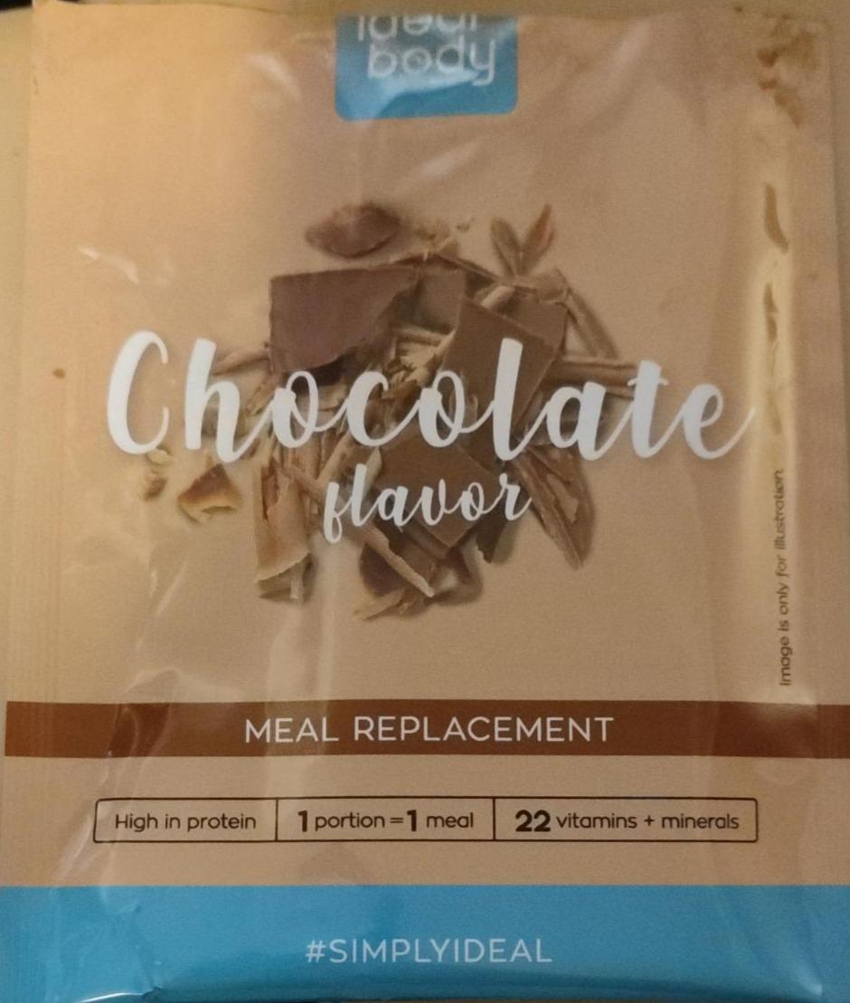 Fotografie - Chocolate flavor Meal replacement Ideal body