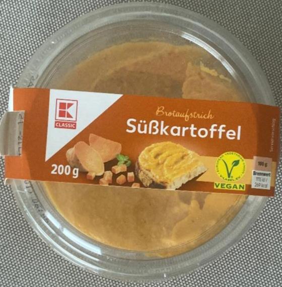 Fotografie - Brotaufstrich Süßkartoffel (nátierka na chlieb zo sladkých zemiakov s kukuricou a šošovicou) K-Classic