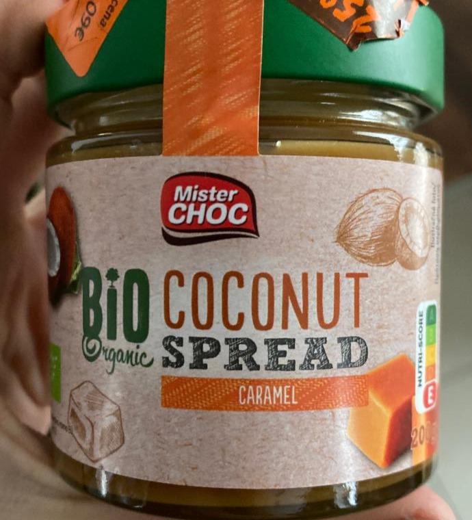 Fotografie - Coconut spread Caramel Bio Organic Mister Choc