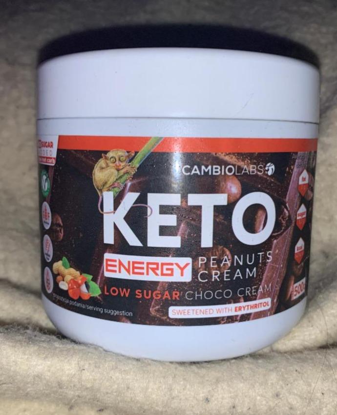Fotografie - Keto Energy Peanuts Cream CambioLabs