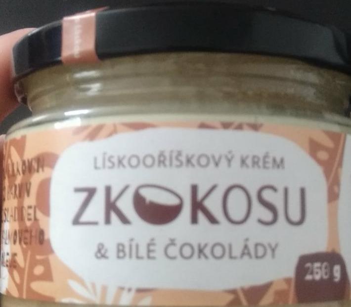 Fotografie - Lískovooříśkový krém ZKOKOSU & Bílé čokolády