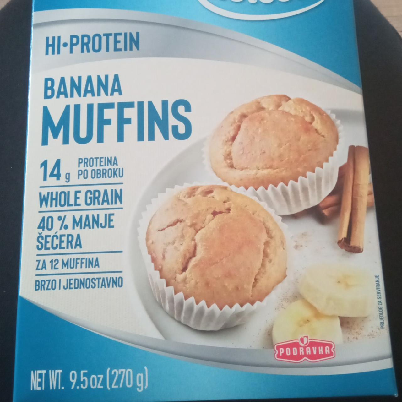 Fotografie - Banana muffins Dolcela Hi-Protein