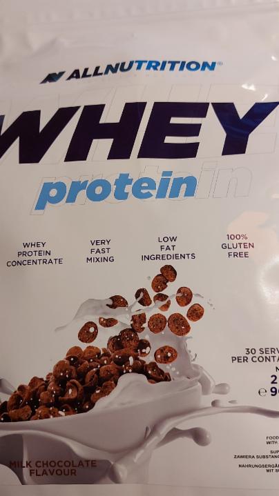 Fotografie - whey protein Allnutrition mliečna čokolada