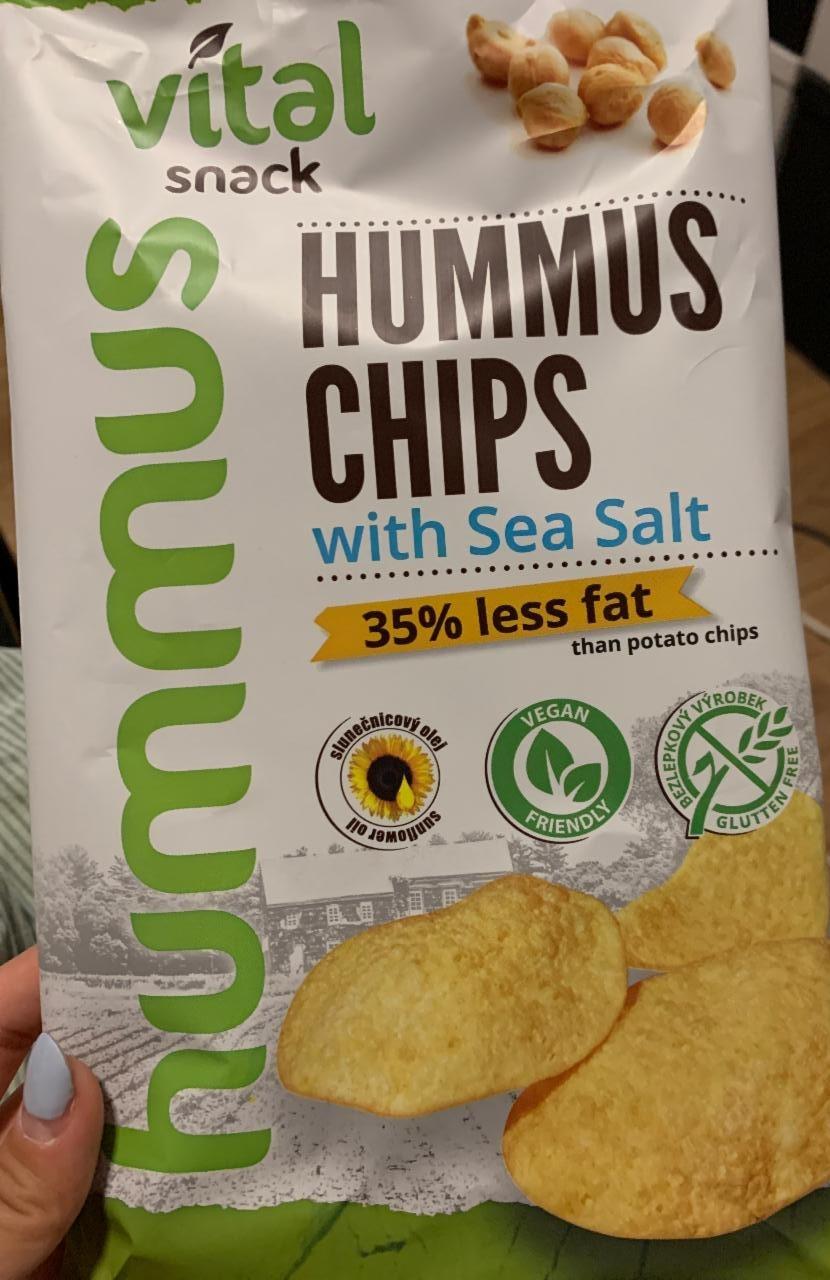 Fotografie - Hummus chips vital snack