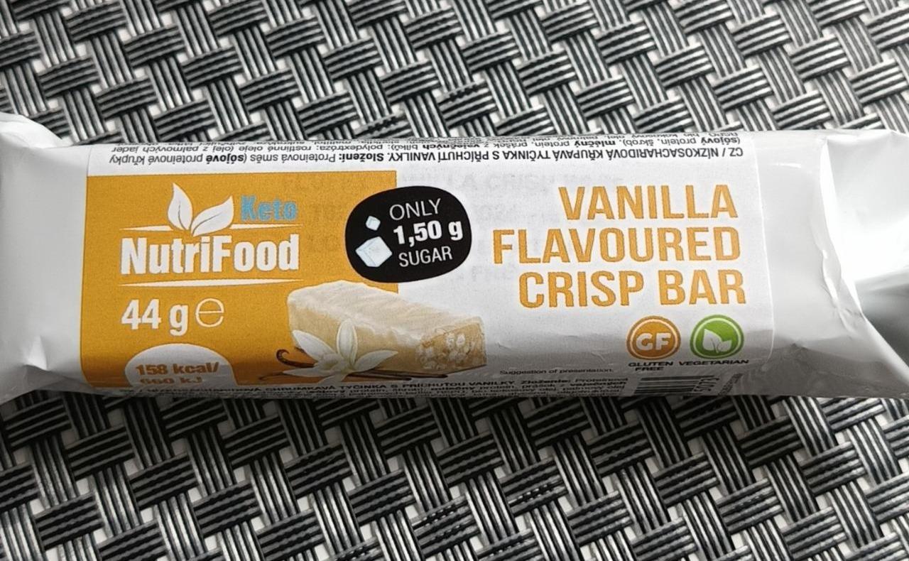 Fotografie - Vanilla Flavoured Crisp Bar Nutrifood