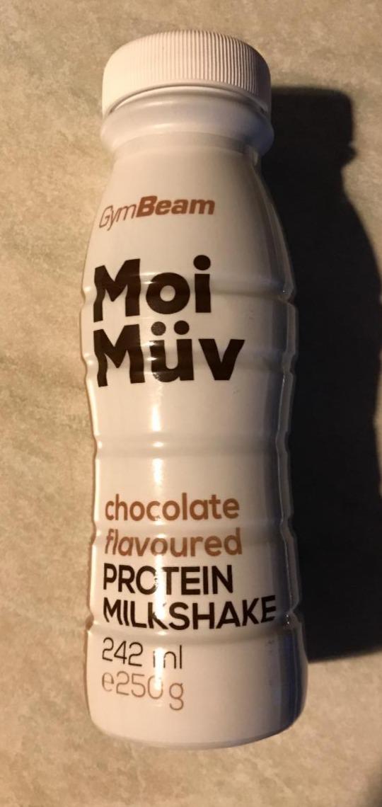 Fotografie - Moi Müv Chocolate protein milkshake GymBeam