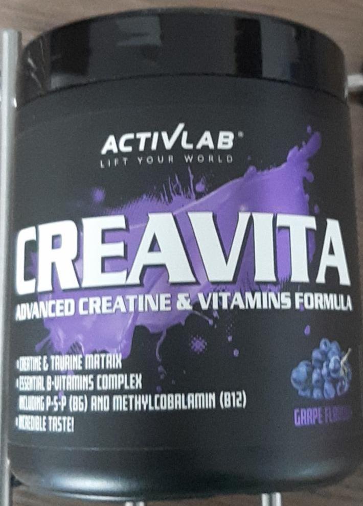 Fotografie - Creavita advanced creatinine & vitamins formula Grape flavour Activlab