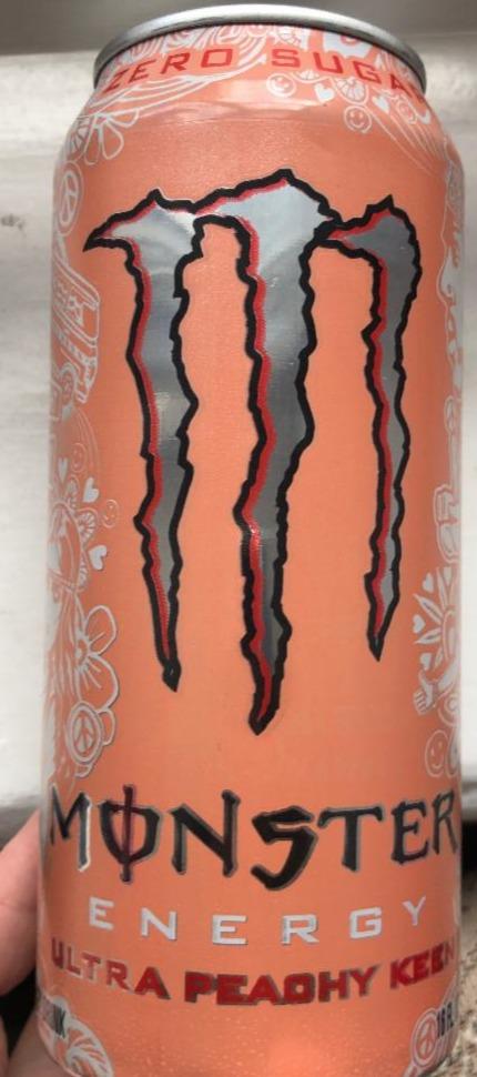 Fotografie - Energy Drink Ultra Peachy Keen Monster