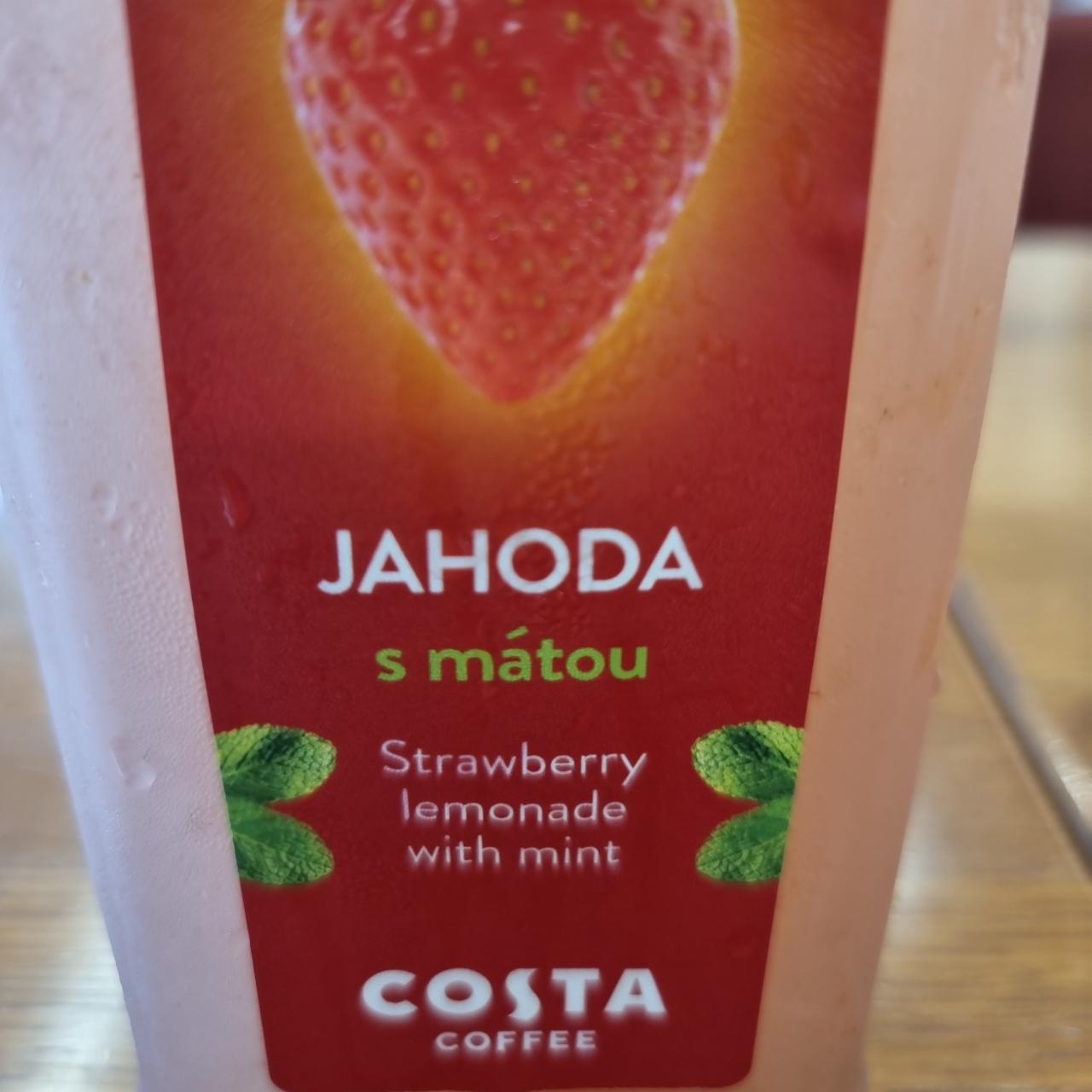 Fotografie - Jahoda s mátou Costa coffee