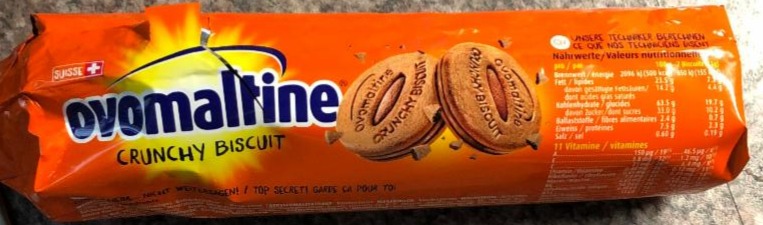 Fotografie - ovomaltine crunchy biscuit