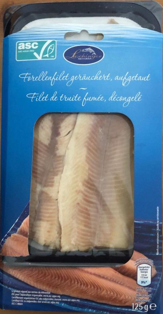 Fotografie - Forellenfilet Geräuchert Laschinger Seafood