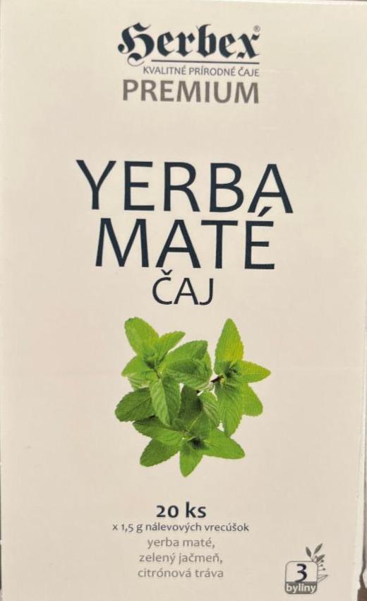 Fotografie - Yerba Maté čaj Herbex premium