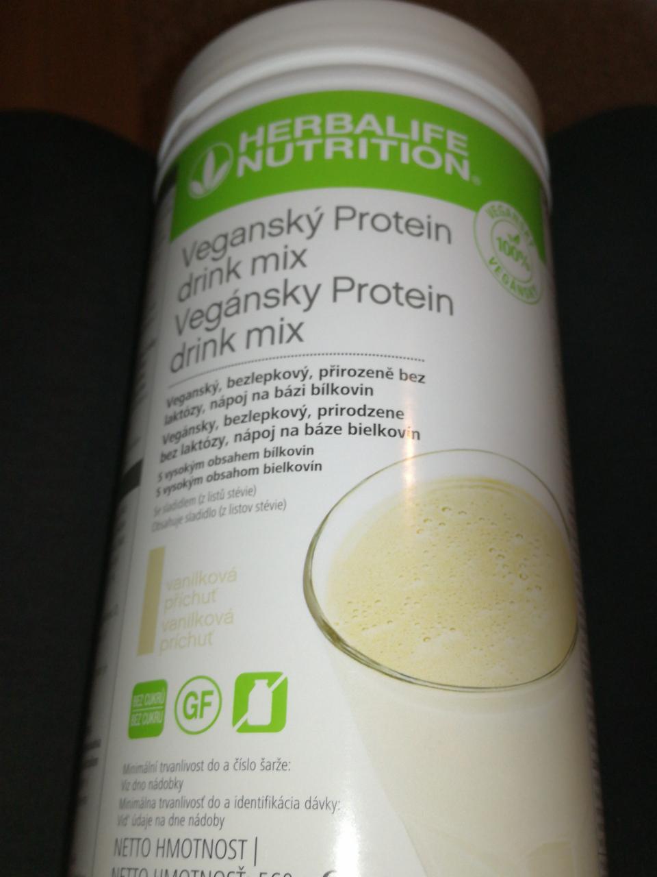 Fotografie - Vegánsky Protein drink mix vanilková príchuť Herbalife