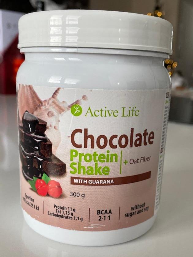 Fotografie - Protein Shake Chocolate with Guarana Active Life