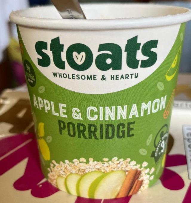 Fotografie - Apple & Cinnamon Porridge Stoats