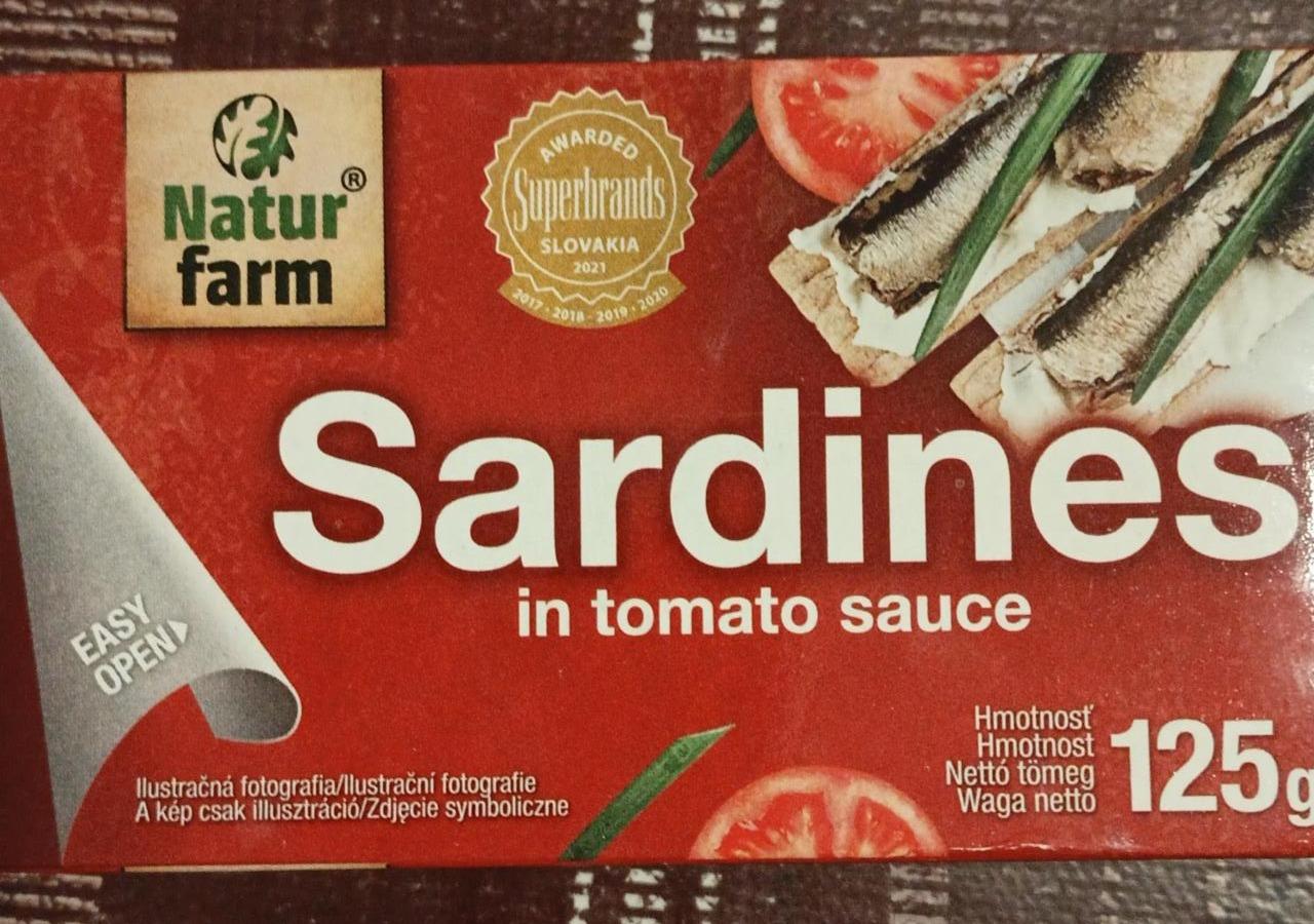 Fotografie - Sardines in tomato sauce Natur farm