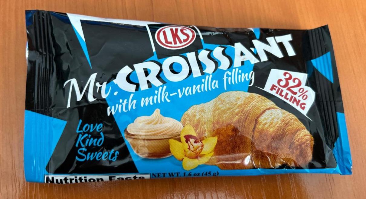 Fotografie - Mr.Croissant with milk-vanilla filling LKS
