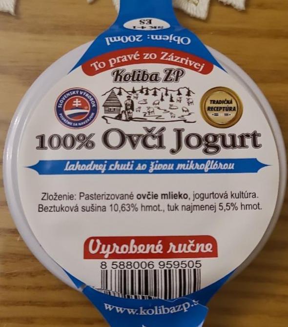 Fotografie - ovčí jogurt biely KOLIBA ZP s.r.o.
