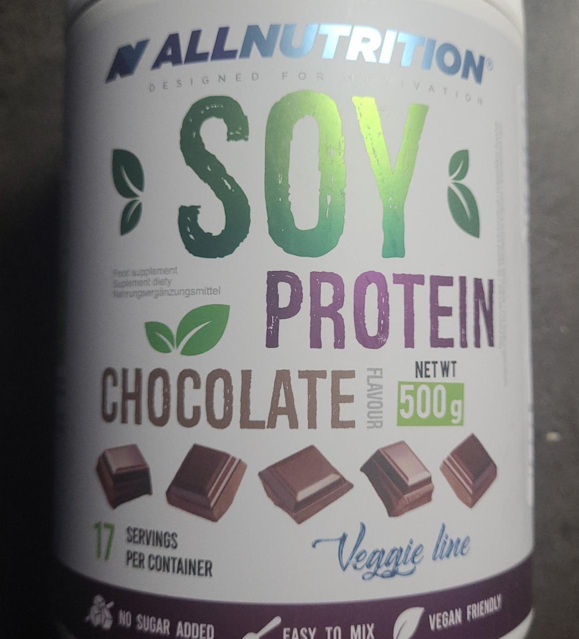 Fotografie - Soy Protein Chocolate Allnutrition