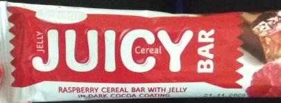 Fotografie - Jelly Juicy cereal bar Raspberry Tekmar