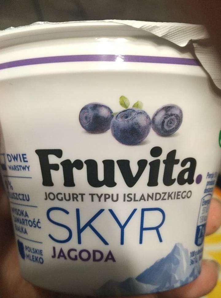Fotografie - Fruvita jogurt skyr jagoda