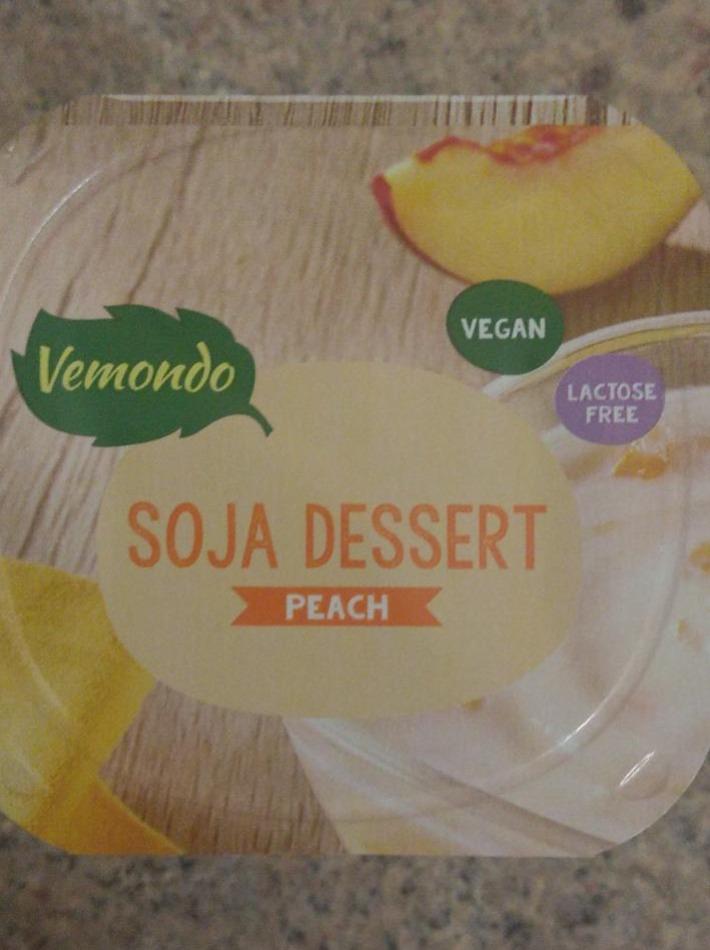 Fotografie - Vemondo soja dessert peach