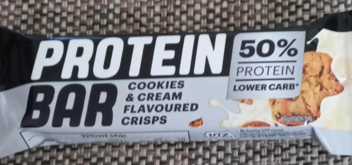 Fotografie - Protein Bar cookies & cream crisp 50% protein