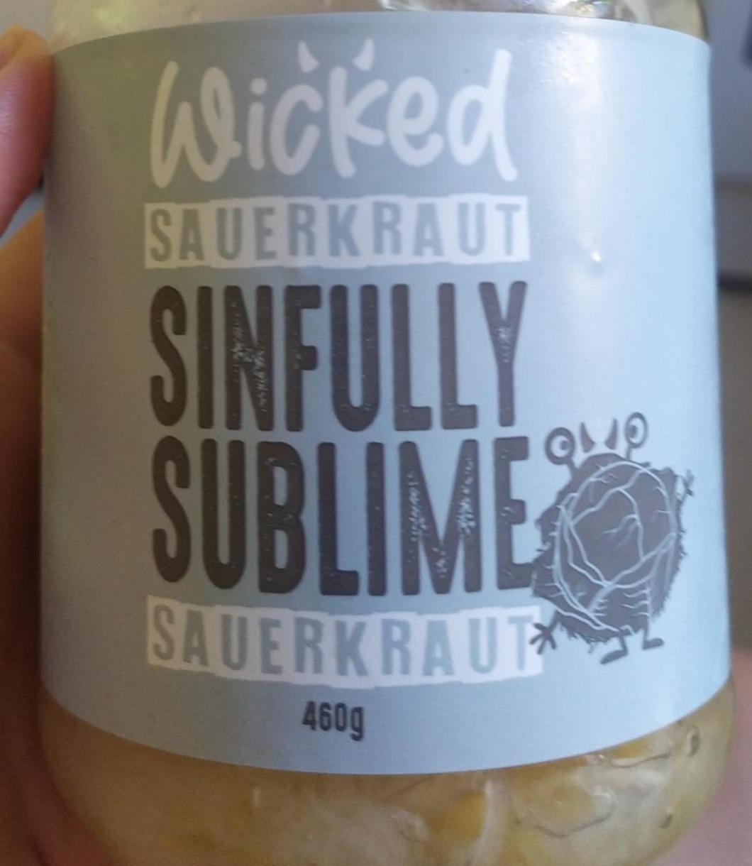 Fotografie - Sauerkraut sinfully sublime Wicked
