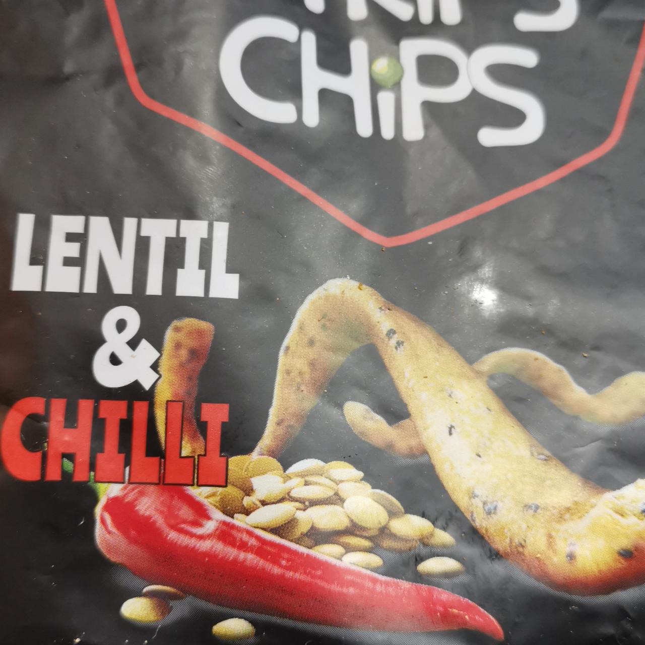 Fotografie - Lentil & Chilli Strips Chips
