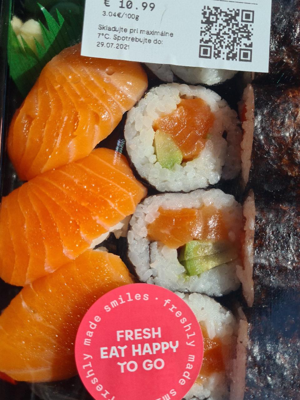 Fotografie - sushi Futo nigiri box eat happy