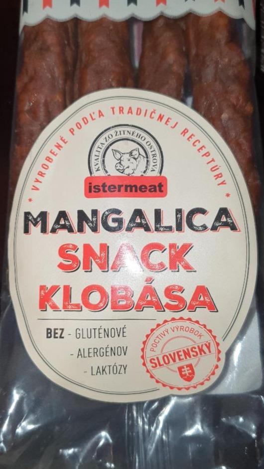 Fotografie - mangalica snack klobasa