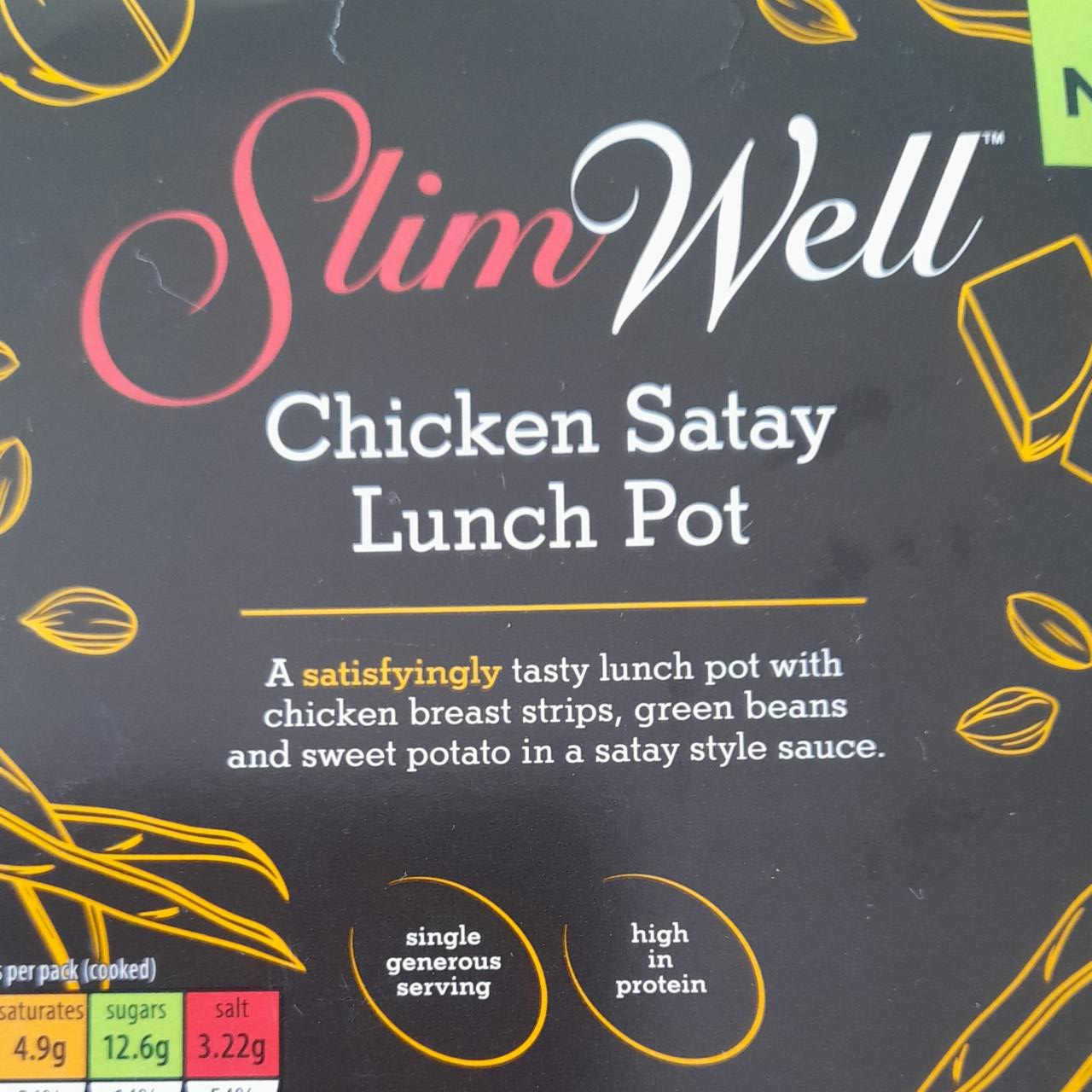 Fotografie - Chicken Satay Lunch Pot Slim Well