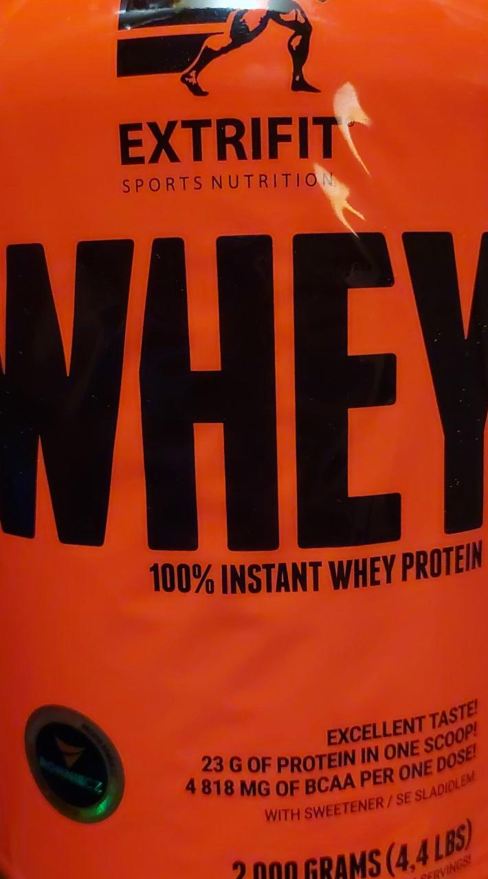Fotografie - Whey protein 100% EXTRIFIT CHOCOLATE