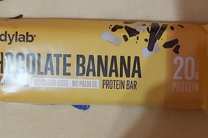 Fotografie - Bodylab chocolate banana protein bar