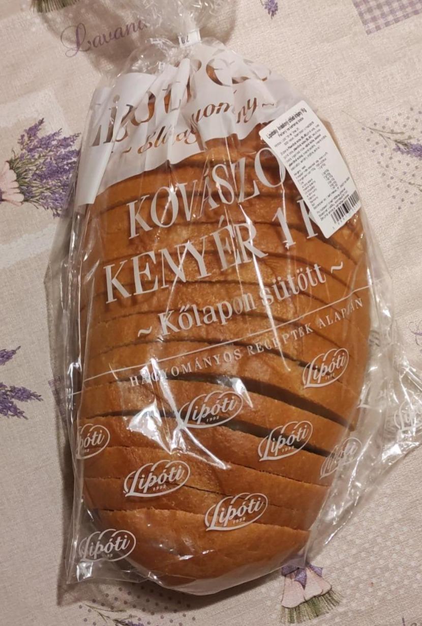 Fotografie - Lipótsky kváskový chlieb krájaný