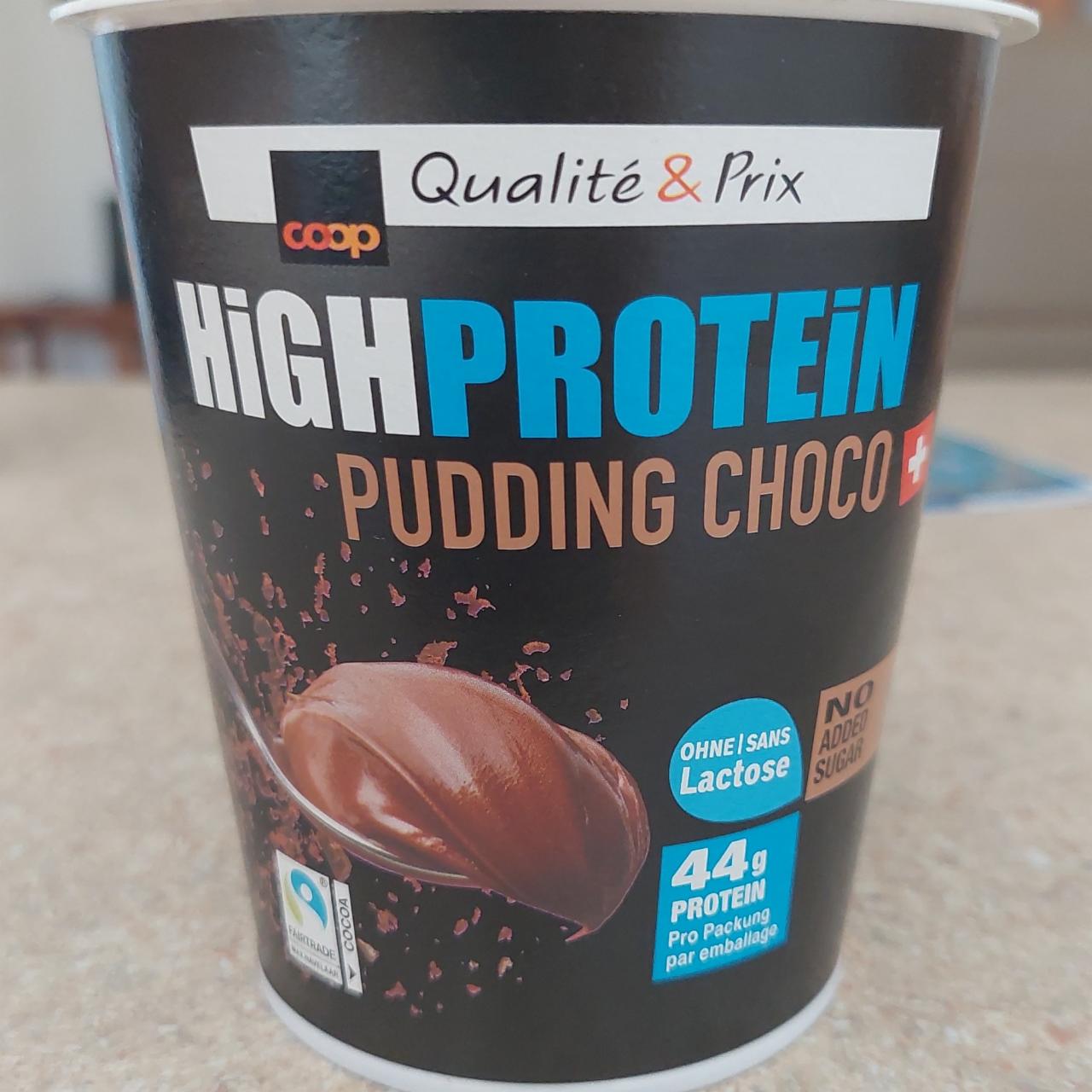 Fotografie - High Protein Pudding Choco coop