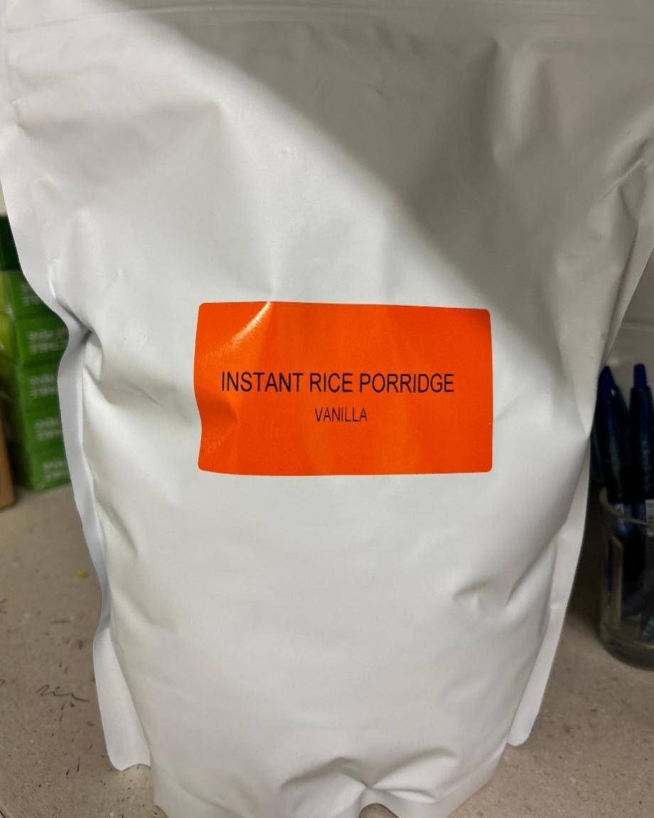 Fotografie - Instant Rice Porridge Vanilla Still Mass