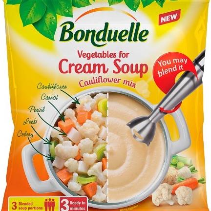 Fotografie - Bonduelle Vegetables for Cream Soup Cauliflower Mix