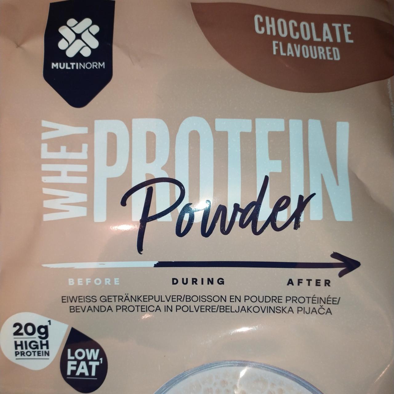 Fotografie - Whey Protein Chocolate flavoured Multinorm