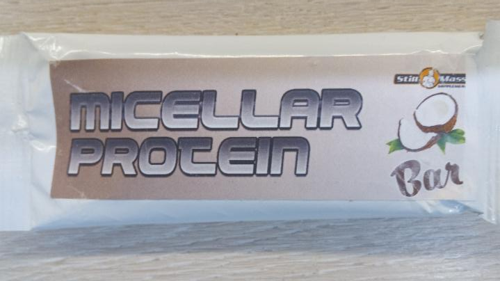 Fotografie - Micellar protein bar coco