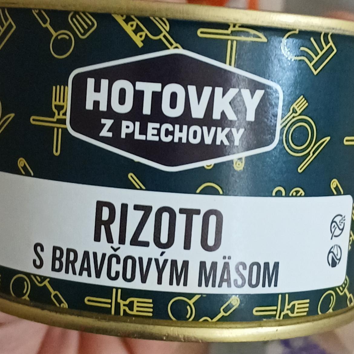 Fotografie - Rizoto s bravčovým mäsom Hotovky z plechovky