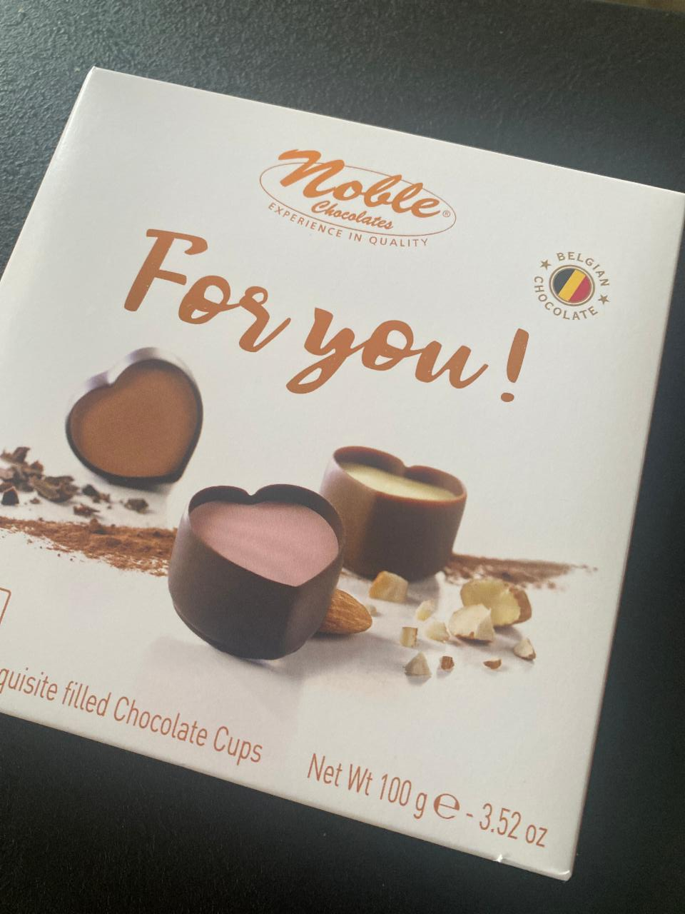 Fotografie - For you! Chocolate cups Noble
