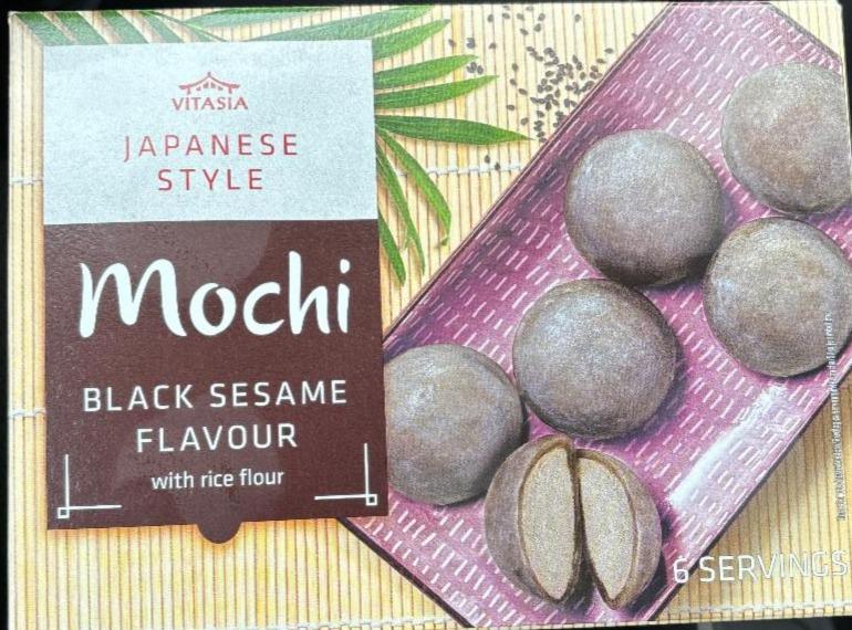 Fotografie - Mochi Black Sesame flavour Japanese Style Vitasia