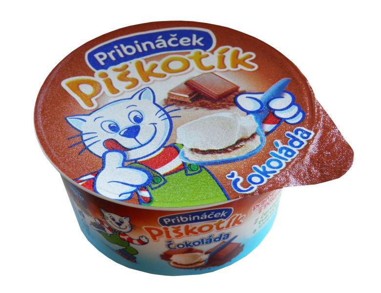Fotografie - Pribináček Piškotík čokoláda