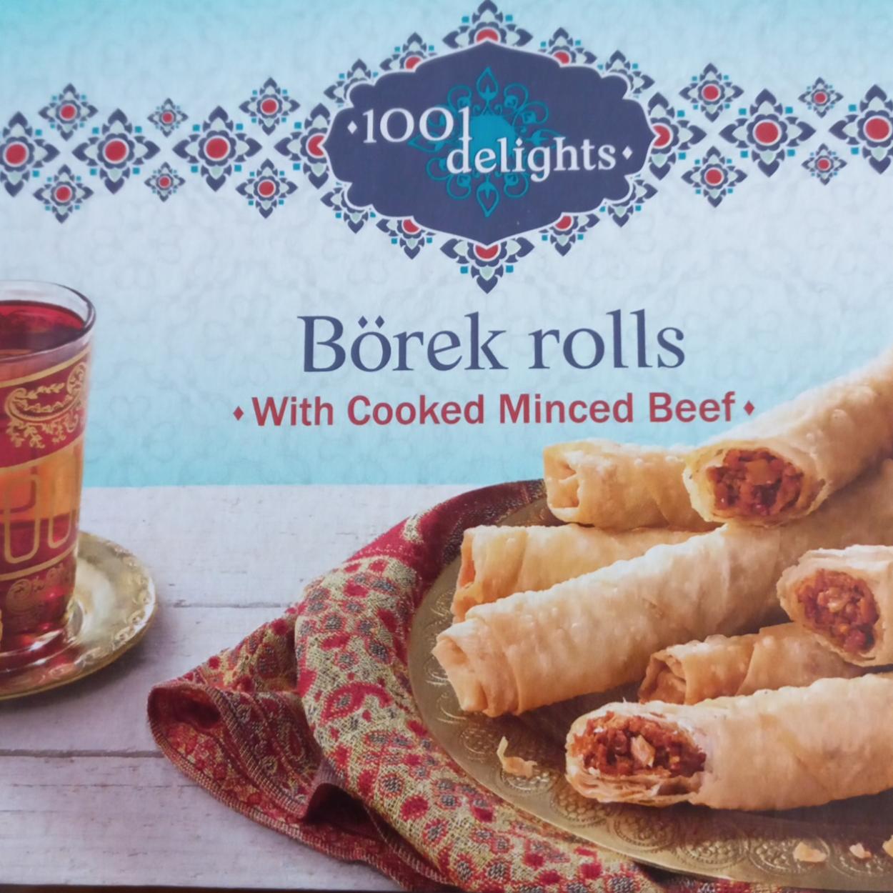 Fotografie - Börek rolls with Cooked Minced Beef 1001 delights