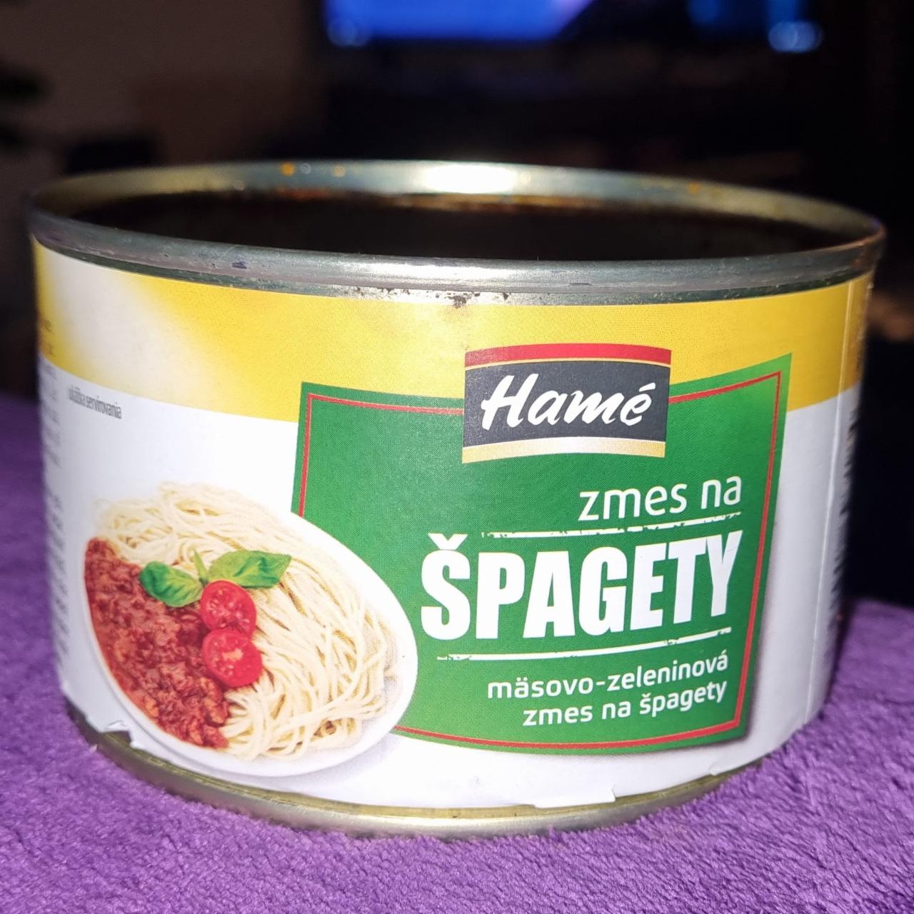 Fotografie - Zmes na Špagety mäsovo-zeleninová Hamé